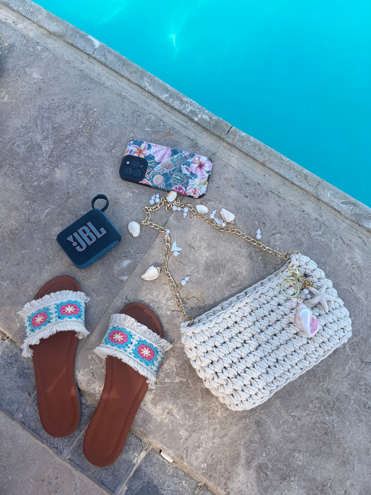 Star beach bag