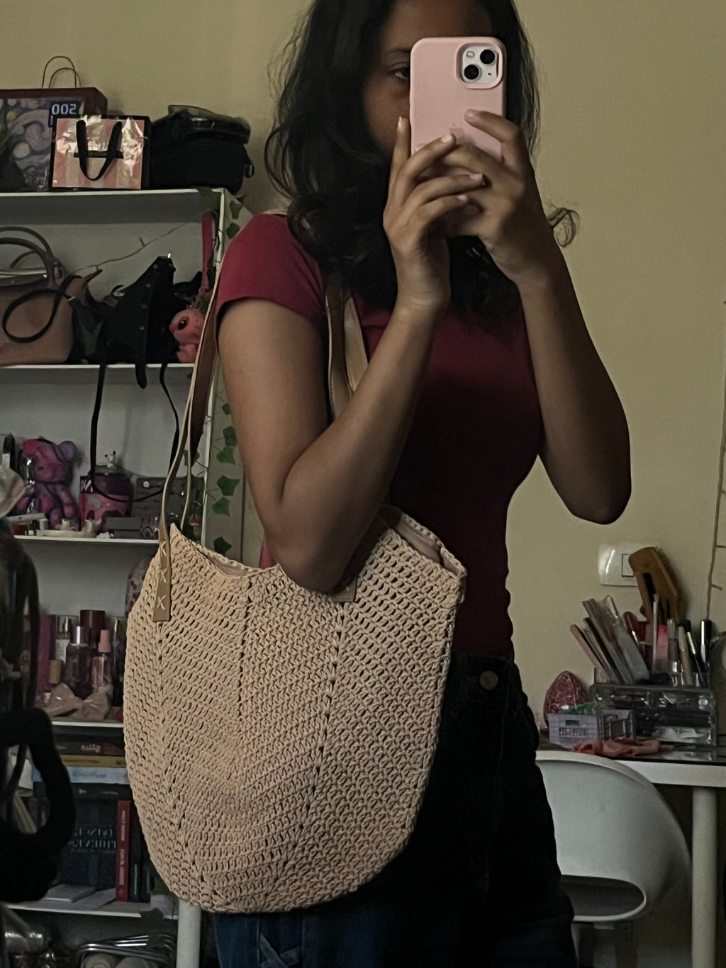 Bubble tote bag