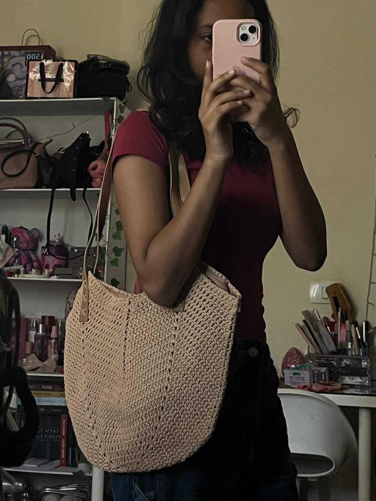 Bubble tote bag