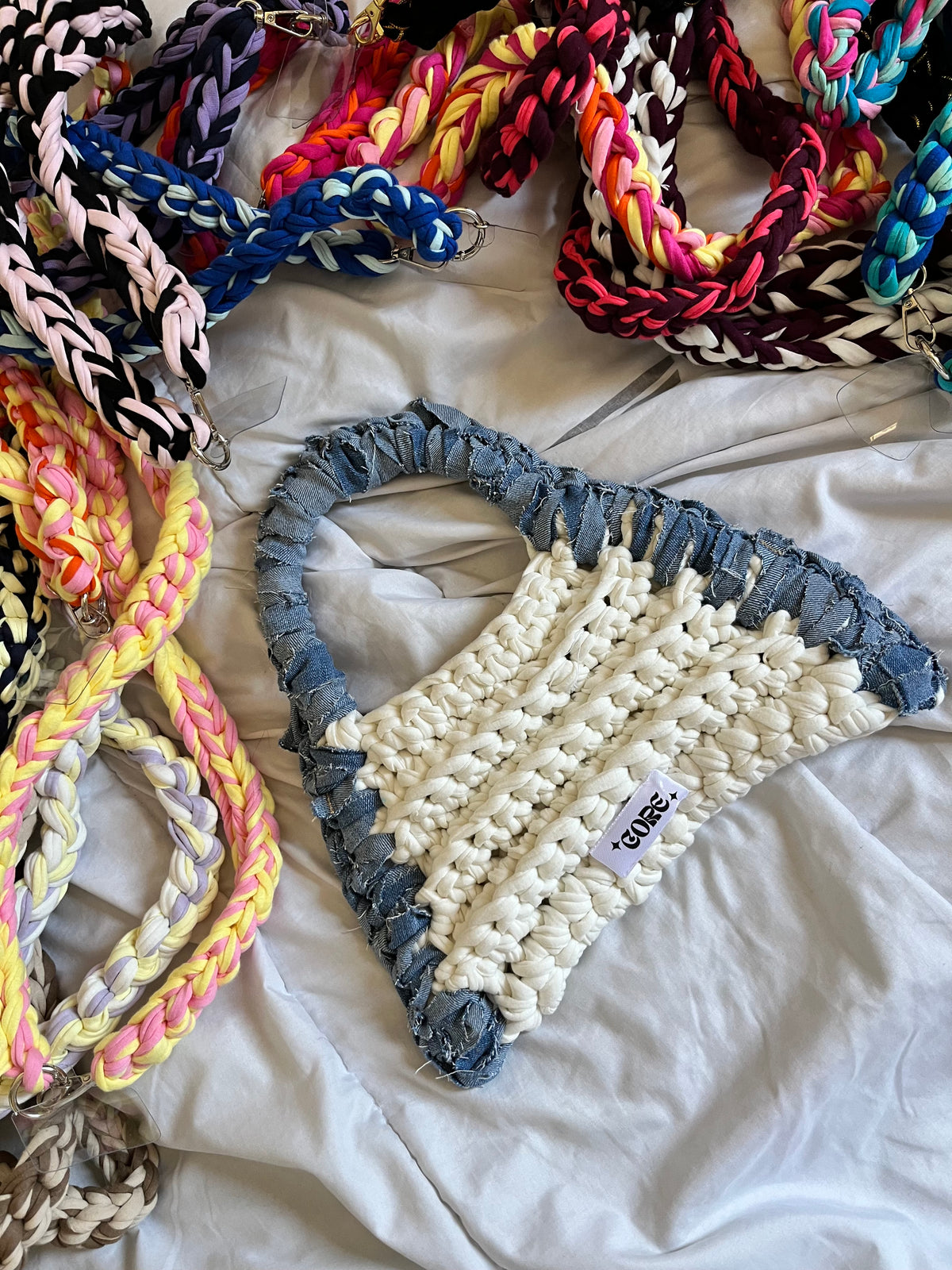 Jeans dusk bag