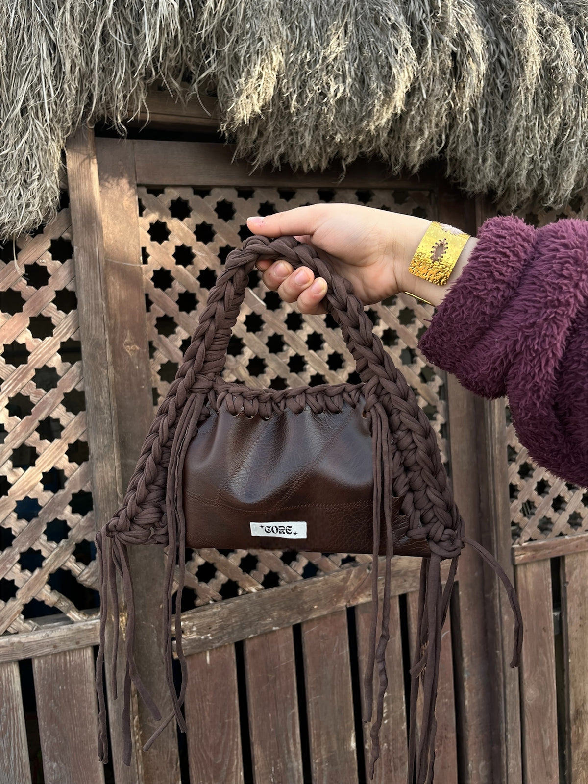 Stitched soul bag